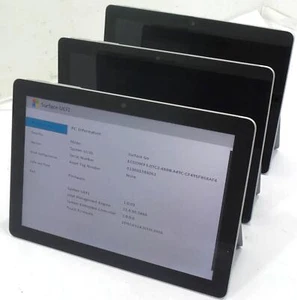 Lot 3 Microsoft Surface Go 1824 Intel Pentium 4415U 1.60GHz 4GB 64 SDD No OS - Picture 1 of 5
