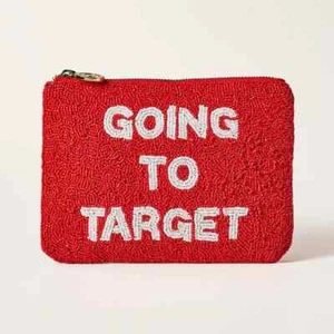 Kate Spade X Target Going To Target Beaded Clutch IN HAND - NWT - Picture 1 of 5