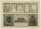Antique Print Of The Magdalen Chapel Near Winchester By Basire 1790