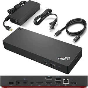 Lenovo ThinkPad USB Type-C Dock Gen 2 with 4K (40AY0090US) - Bild 1 von 5