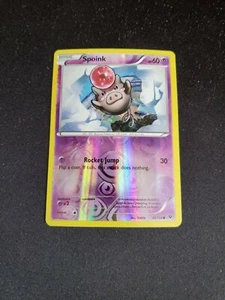 Spoink - 2016 Pokémon Fates Collide Reverse Holo #30/124 - FREE SHIPPING - NM - Picture 1 of 2