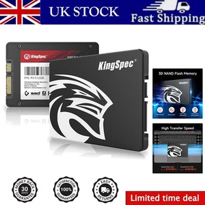 Versatile 512GB Internal SSD - 2.5'' SATA III with 3D NAND for Long-Lasting Use - Picture 1 of 10