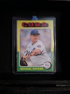 2024 Topps Heritage - #125 Michael Rucker AUTOGRAPHED - Picture 1 of 1