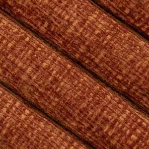 Claridge Amber Orange Performance Chenille Upholstery Fabric by the Yard - Picture 1 of 2