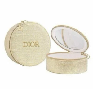 DIOR Beauty Gold  Makeup Bag Pouch Novelty Holiday 2024 JP - Picture 1 of 1