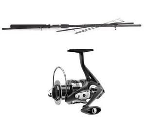 Feedercombo 3,60m / bis 150g Feederrute + Cormoran Feederrolle Angelset