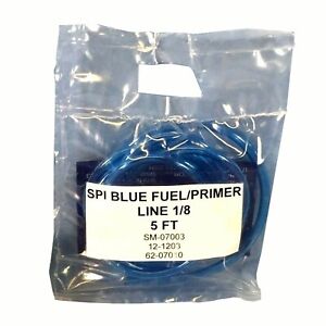 NEW SPI BLUE FUEL LINE WITH ID OF 1/8" PRE-CUT TO 5FT POLARIS SKI-DOO ARCTIC CAT