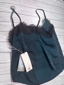 Iris Dark Green Velvet Dress - Size S | NWT - Picture 1 of 2