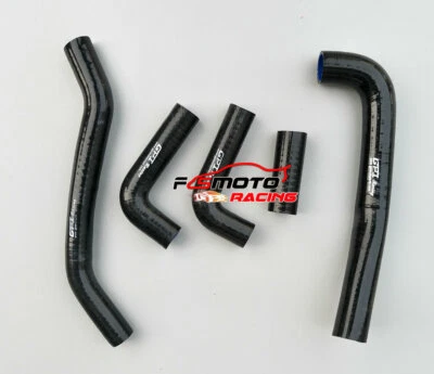 Manguera de radiador de silicona negra para Honda RVT1000R RC51 2000-2006 2001 2002 2003 Foto 1 de 4