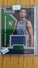 2014-15 Zach Lavine Threads Debut Threads Jersey RC #/199