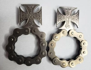 Llavero abridor de botellas de metal West Coast Choppers, juego de 2 - Imagen 1 de 4