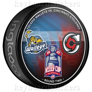 2023 ECHL Kelly Cup Playoffs Disco Toledo Walleye vs Cincinnati Cyclones Ronda 2 - Imagen 1 de 2