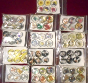 Bingo Waiters Set of 6 Custom Winning Numbers Identifiers Markers SEE PICS - Picture 1 of 14