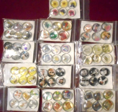 Bingo Waiters Set of 6 Custom Winning Numbers Identifiers Markers SEE PICS - Image 1 of 4