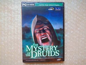 PC MYSTERY OF THE DRUIDS Adventure WIN 95/98/2000/ME - * NEW & SEALED *