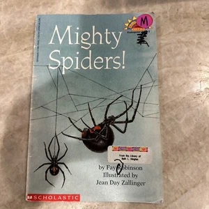 Hello Reader! Ser.: Mighty Spiders! by Fay Robinson (1996, Hardcover) ❤️👀 - Picture 1 of 2