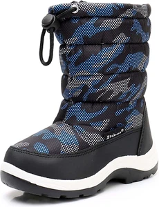 Kids Boys Girls Cold Weather Water Resistant Winter Snow Boots (Toddler/Little K - Picture 1 of 8