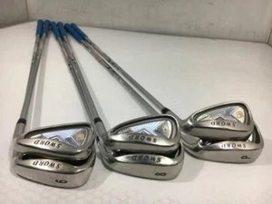 KATANA GOLF SWORD ATC-55 Iron Set 6pcs 6-Pw,Aw Flex R Regular SPEEDER Five - Picture 1 of 4