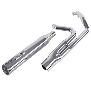 SHARKROAD 2-1 Slip On Exhaust for Harley Touring Exhaust 95-16, W/ 4.5" Pipe - Bild 1 von 9