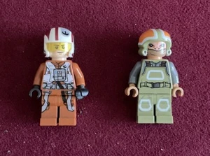 Lego Star Wars Resistance Pilot X-Wing/Ground Crew Minifigures Only - 75102 - Picture 1 of 2