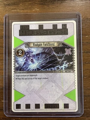 Aluhjan Fieldbond Eye of Judgment EOJ #201 PS3 Set 2 (Used) Mint - Image 1 of 2