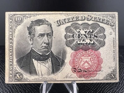 10 CENT "WILLIAM MERIDETH" 1800'S “FRACTIONAL CURRENCY” 1800'S 10 CENT - Image 1 of 4