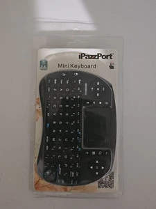 iPazzPort Wireless Mini Keyboard Touchpad for iPad iPhone Gaming Smart TV QWERTY - Picture 1 of 2