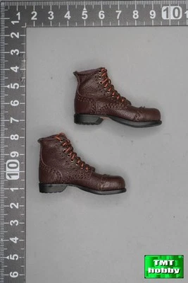 1:6 Scale DID A80189 WWII US 2nd Ranger Medic Wade - GI Combat Boots (HOLLOW) - Image 1 of 2