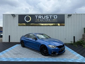 2017 17 BMW 420D M SPORT AUTO 2.0L F32 BLUE 73K 188 BHP HPI CLEAR STUNNING - Picture 1 of 24