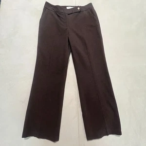 Calvin Klein klassische Passform Anzug Anzughose braun Damengröße 6/30" Schrittlänge neu mit Etikett - Bild 1 von 17