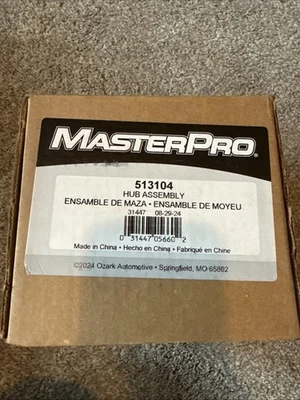 Master Pro Bearing and Hub Assembly for Ford Lincoln Mercury Crown Vic 1992-1997 - Image 1 of 4