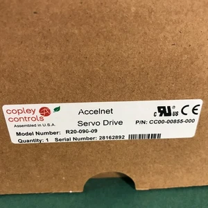 Copley Controls Accelnet Servo Drive R20-090-09 CC00-00855-000 - Picture 1 of 10