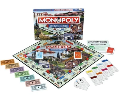 Monopoly Edinburgh Edition Board Game – Family Christmas Gift Brand NEW - Image 1 of 4