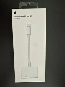 New Sealed Box Original Apple Lightning to Digital AV Adapter - Picture 1 of 5