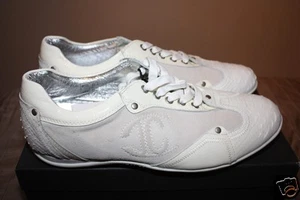 Just Cavalli Mens Snake Skin Leather Sneakers Size 45 or 12 Brand New - Bild 1 von 12