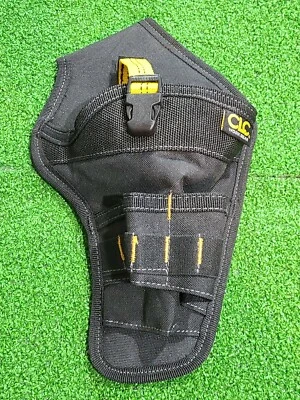 NEW CLC UNIVERSAL POLYESTER CORDLESS DRILL TOOL HOLSTER POUCH - Image 1 of 4