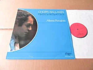 ALBERTO PORTUGHEIS piano CHOPIN BALLADES OP 23 38 47 52 ENIGMA LP UK - Picture 1 of 1