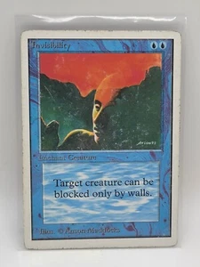 MTG Invisibility Unlimited Regular Uncommon - Picture 1 of 2