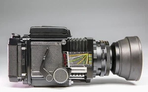 MAMIYA RB 67 PRO S + SEKOR 127/3,8 + FILM BACK 120 - Imagen 1 de 6