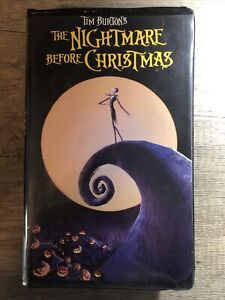 The Nightmare Before Christmas (VHS, 1994)