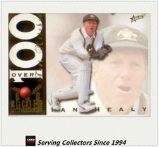 1998/99 Select Cricket Retail Trading Cards Record Breaker RB4: Ian Healy