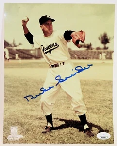 Duke Snider Autographed 8x10 Photograph (JSA COA) - Picture 1 of 3