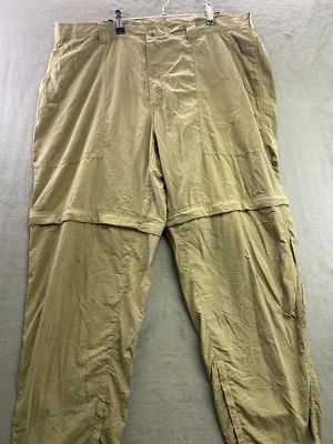 ExOfficio Insect Shield Convertible Hiking Pants Mens XL(40"-42") Beige Outdoor - Image 1 of 4