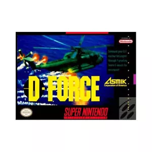 Carro D-Force (SNES) solamente - Imagen 1 de 1