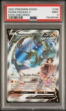 Carta Pokémon Lendário Rayquaza V Full Art Céus Em Evolução