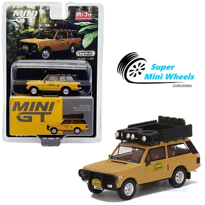 Mini GT 1:64 Range Rover 1982 Camel Trophy Papua New Guinea Team USA #509 - Image 1 of 4