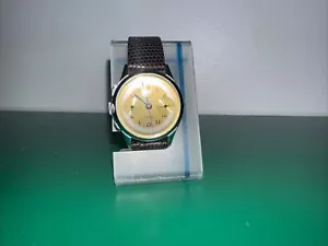 Reloj Cronógrafo Kelbert De Colección Genuino Lagarto Pulsera Hecho a Mano Italia 18L - Imagen 1 de 18
