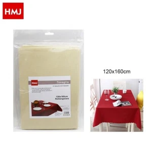 Mantel Cubierta Mesa Cocina 120X160Cm Rectangular Beige Hmj - Imagen 1 de 1