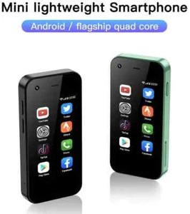 Mini Minimal Smartphone Dumb Phone 3G 2 Nano SIM Android 9.0 16GB ROM 2.5'' - Imagen 1 de 17