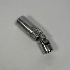 S-K Tools 3/8" Drive 5/8" Spark Plug Socket Flex Swivel Joint 4480 USA Chrome - Picture 1 of 8